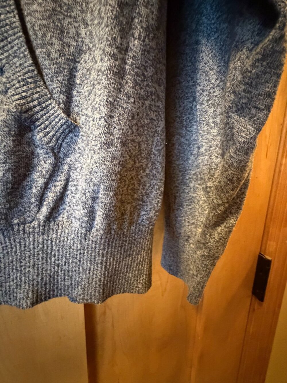 Old Navy Men's Raglan Sweater Hoodie XXL Charcoal Gray - Picture 3 of 8